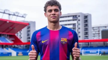 إشادة واسعة من نادي برشلونة بأداء حمزة عبد الكريم في ظهوره الأول